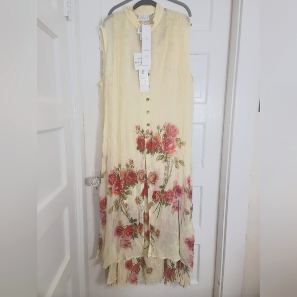 Lolette Women's Reversible Dress with Matching Cover 2 pc set - Picture 1 of 14